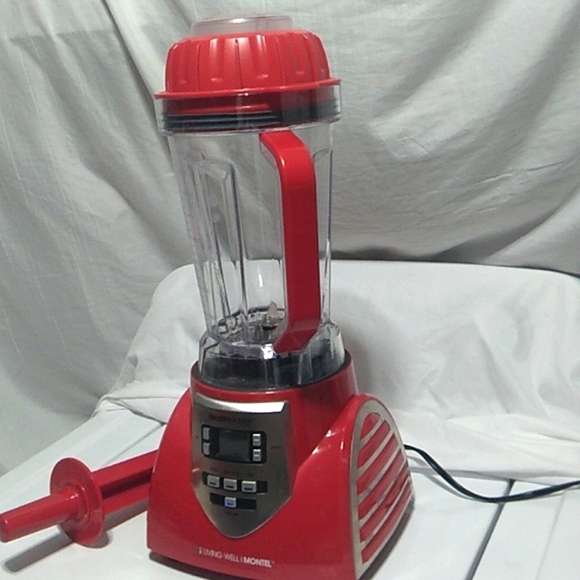 Living Well Montel Health Elite Master Blender Mixer Never Used No Box E-4 CRATE - Picture 6 of 6